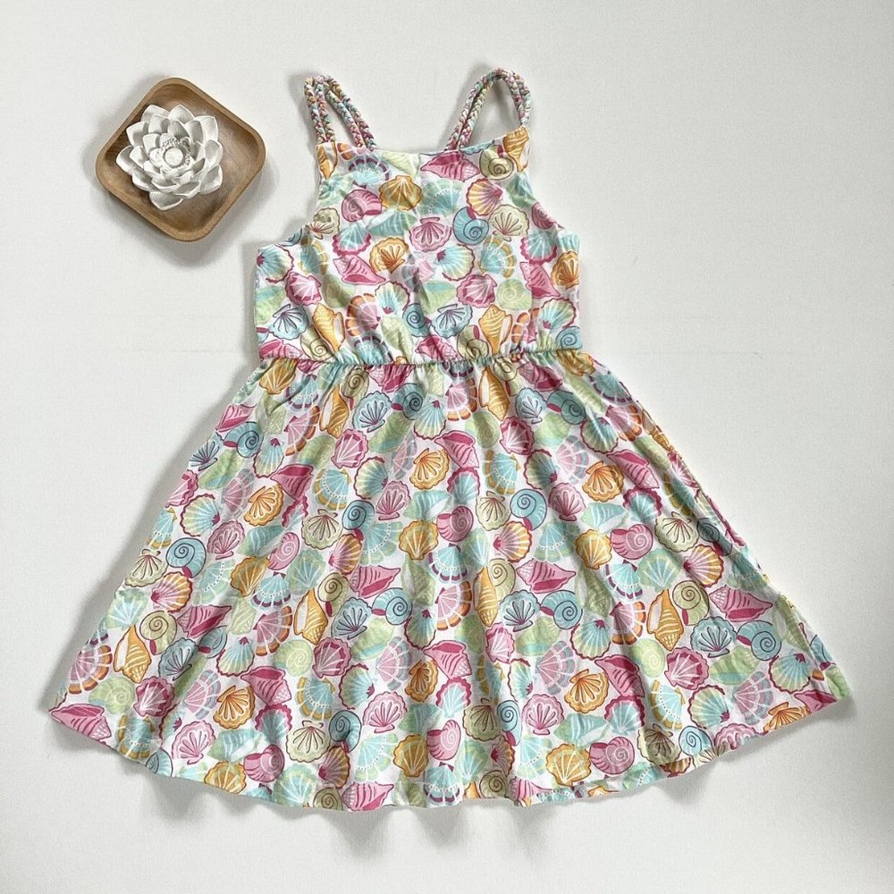 Seashell Braided Strap Dress